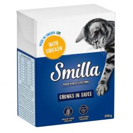 Smilla Tetra Häppchen 6 x 380 / 370 g -  Huhn in Soße (6 x 370 g)