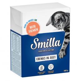 Smilla Tetra Häppchen 6 x 380 / 370 g - Lachs in Gelee (6 x 380 g)