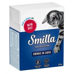 Smilla Tetra Häppchen 6 x 380 / 370 g - Rind in Soße (6 x 370 g)