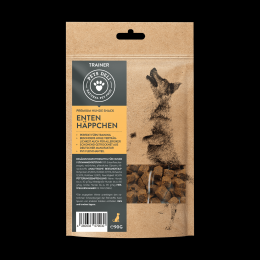 Snack Entenhäppchen für Hunde - 5 x 90g