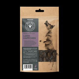 Snacks für Hunde - Lammhäppchen - Trainingssnack - getreidefrei, zuckerfrei - 90g von Pets Deli