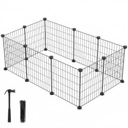 Songmics Storage Cube schwarz - L 143 x B 73 x H 46 cm