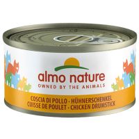 Sparpaket Almo Nature 24 x 70 g - Lachs und Huhn in Gelee