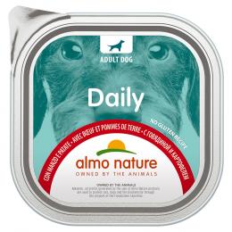 Angebot für Sparpaket Almo Nature Daily 18 x 300 g - mit Rind und Kartoffeln - Kategorie Hund / Hundefutter nass / Almo Nature / Almo Nature Daily Menu.  Lieferzeit: 1-2 Tage -  jetzt kaufen.