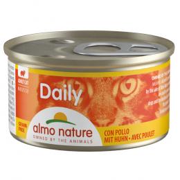 Sparpaket Almo Nature Daily Menu 24 x 85 g - Mixpaket Mousse Huhn (2 Sorten)
