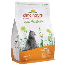 Sparpaket Almo Nature Functional 2 x Großgebinde - Anti Hairball Huhn & Reis (2 x 2 kg)