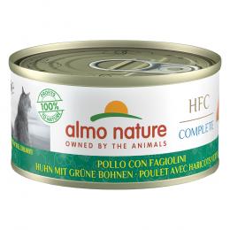 Angebot für Sparpaket Almo Nature HFC Complete 24 x 70 g - Huhn mit grünen Bohnen - Kategorie Katze / Katzenfutter nass / Almo Nature / HFC Complete.  Lieferzeit: 1-2 Tage -  jetzt kaufen.