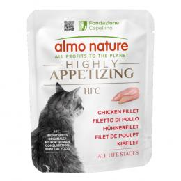 Sparpaket Almo Nature HFC Highly Appetizing 24 x 50 g - Hühnerfilet