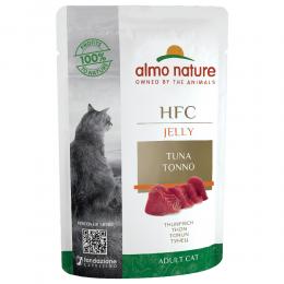 Sparpaket Almo Nature HFC Jelly Pouch 24 x 55 g - Thunfisch