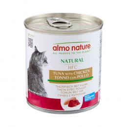 Sparpaket Almo Nature HFC Natural 12 x 280 g - Thunfisch & Huhn