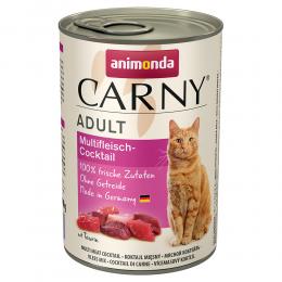 Angebot für Sparpaket animonda Carny Adult 12 x 400g - Multifleisch-Cocktail - Kategorie Katze / Katzenfutter nass / animonda Carny / animonda Carny Adult.  Lieferzeit: 1-2 Tage -  jetzt kaufen.
