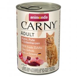 Sparpaket animonda Carny Adult 12 x 400g - Rind & Huhn