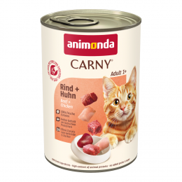 Sparpaket animonda Carny Adult 12 x 400g - Rind & Huhn