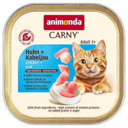 Angebot für Sparpaket animonda Carny Adult 64 x 85 g - Huhn & Kabeljau - Kategorie Katzenfutter & Zubehör / Katzenfutter nass / animonda Carny / animonda Carny Adult.  Lieferzeit: 1-2 Tage -  jetzt kaufen.