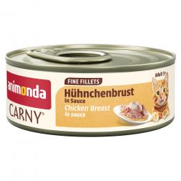 Sparpaket Animonda Carny Adult in Soße 24 x 60 g - Hühnchenbrust