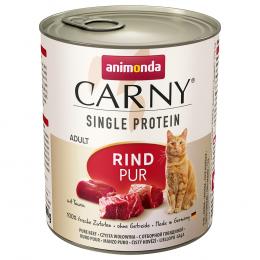 Sparpaket Animonda Carny Single Protein Adult 24 x 800 g - Rind pur