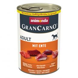 Sparpaket animonda GranCarno Original 12 x 400 g - mit Ente