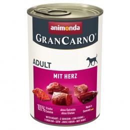 Sparpaket animonda GranCarno Original 24 x 400 g - Herz