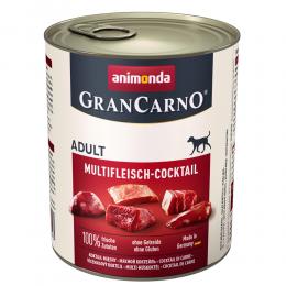 Angebot für Sparpaket animonda GranCarno Original 24 x 800 g - Multifleisch-Cocktail - Kategorie Hund / Hundefutter nass / animonda / GranCarno.  Lieferzeit: 1-2 Tage -  jetzt kaufen.