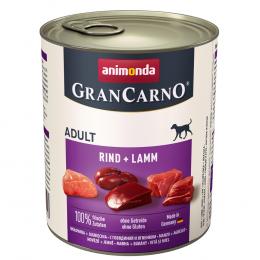 Sparpaket animonda GranCarno Original 24 x 800 g - Rind & Lamm