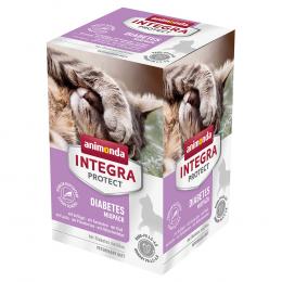 Sparpaket Animonda Integra Protect Adult Diabetes Schale 24 x 100 g - Mix I (6 Sorten)