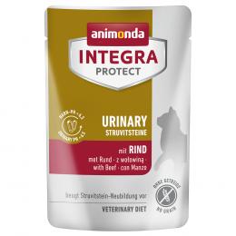 Sparpaket animonda Integra Protect Adult Urinary Struvitstein 48 x 85 g - mit Rind