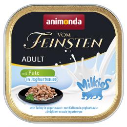 Sparpaket Animonda Vom Feinsten Adult Milkies in Sauce 64 x 100 g - Pute in Joghurtsauce