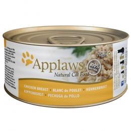 Angebot für Sparpaket Applaws in Brühe 24 x 70 g - Mix: Hühnchenbrust/Thunfischfilet - Kategorie Katzenfutter & Zubehör / Katzenfutter nass / Applaws / Applaws Dosen.  Lieferzeit: 1-2 Tage -  jetzt kaufen.