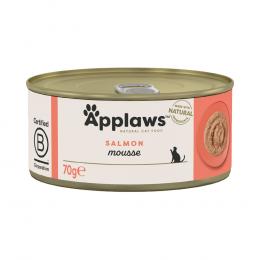 Sparpaket Applaws Mousse 24 x 70 g - Lachs