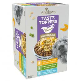 Sparpaket Applaws Taste Toppers 12 x 85 g - Probiermix in Soße