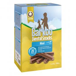 Sparpaket Barkoo Dental Snacks - für große Hunde 28 Stück (1,08 kg)