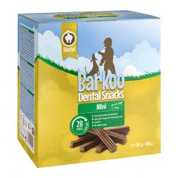 Sparpaket Barkoo Dental Snacks - für kleine Hunde 28 Stück (480 g)