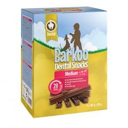Sparpaket Barkoo Dental Snacks - für mittelgroße Hunde 28 Stück (720 g)