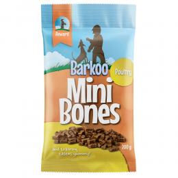 Sparpaket Barkoo Mini Bones (semi-moist)  - 4 x 200 g mit Geflügel