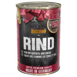 Sparpaket Belcando Super Premium 12 x 400 g - Rind mit Kartoffel & Erbsen