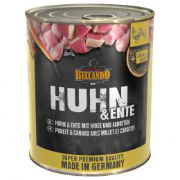 Sparpaket Belcando Super Premium 12 x 800 g - Mixpaket: Truthahn, Huhn & Ente