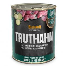 Sparpaket Belcando Super Premium 24 x 800 g - Truthahn mit Reis & Zucchini