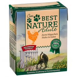 Sparpaket Best Nature Adult Cat 16 x 370 g - Hühnchen in Gelee