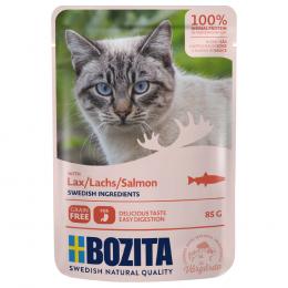 Angebot für Sparpaket Bozita Häppchen in Soße Pouch 24 x 85 g - Lachs - Kategorie Katze / Katzenfutter nass / Bozita / Pouch.  Lieferzeit: 1-2 Tage -  jetzt kaufen.