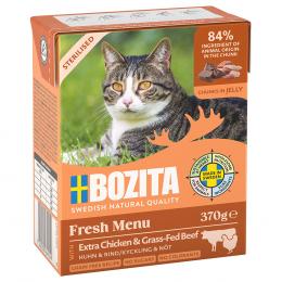 Angebot für Sparpaket Bozita Tetra Häppchen 24 x 370 g - Gelee: Sterilised mit Huhn & Rind - Kategorie Katze / Katzenfutter nass / Bozita / Tetra Recart.  Lieferzeit: 1-2 Tage -  jetzt kaufen.