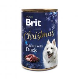 Sparpaket Brit Premium by Nature 12 x 400 g - Weihnachtsmenü: Huhn mit Ente