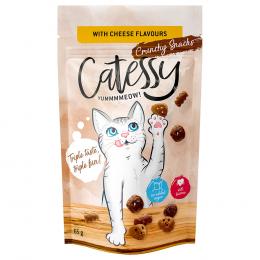 Sparpaket Catessy Knuspersnacks 15 x 65 g - mit Käsegeschmack