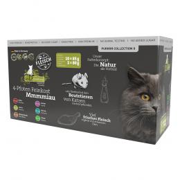 Sparpaket catz finefood Pure Pouch 24 x 85 g - Mixpaket Pure Selection 2 (6 Sorten)
