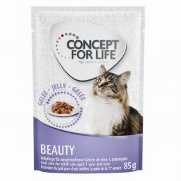 Angebot für Sparpaket Concept for Life 48 x 85 g -  Beauty in Gelee - Kategorie Katze / Katzenfutter nass / Concept for Life / Concept for Life Sparpakete.  Lieferzeit: 1-2 Tage -  jetzt kaufen.