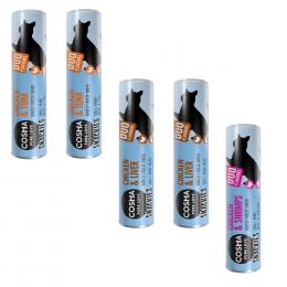 Angebot für Sparpaket Cosma Snackies DUO - 5 x Mixpaket 3 Sorten (131 g) - Kategorie Katzenfutter & Zubehör / Katzensnacks / Cosma / Cosma Snackies DUO.  Lieferzeit: 1-2 Tage -  jetzt kaufen.