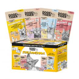 Sparpaket Dogs'n Tiger Cat 24 x 125 g - Mix (4 Sorten)