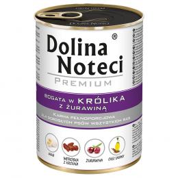 Sparpaket Dolina Noteci Premium 24 x 400 g - Kaninchen mit Cranberry