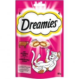Sparpaket Dreamies 60 / 180 g - Rind (6 x 60 g)