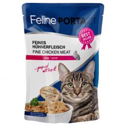 Sparpaket Feline Porta 21 Frischebeutel 24 x 100 g - Hühnerfleisch pur
