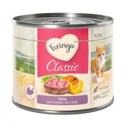 Sparpaket Feringa Classic Meat Menü Kitten 24 x 200 g - Mixpaket 1 (4 Sorten)